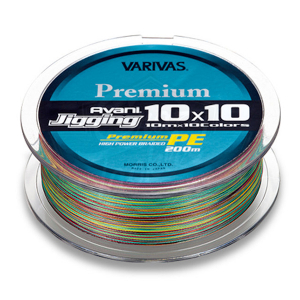 Плетеный шнур Varivas Avani Jigging Premium PEx4 10x10 200m #3